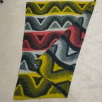 Vintage Plaid/Deken Van Woolly 100 % Wol thumbnail 2