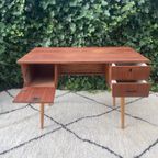 Vintage Retro Teak Bureau Jaren 60 thumbnail 7