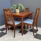 Teak Extendable Dining Table 1960S thumbnail 2