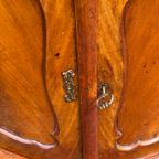 Antieke Mahonie Biedermeier Penantkast / Dienstbodekast thumbnail 11