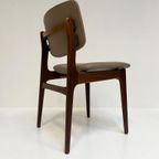 Set Massief Houten Deense Stoelen Met Skaileer, 1970’S thumbnail 12