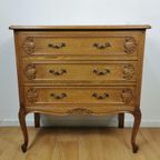 Queen Ann Brocante, Vintage Ladekast, Commode Dressoir 3003 thumbnail 4