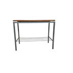 Stiemsma Rotterdam - Bijzettafel - Teakfineer - Metaal - 1960'S thumbnail 3