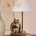 Lampe Hibou En Terre Cuite 1960 thumbnail 2