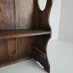 Antique Westcountry Pine High Back Settle 1800S thumbnail 9