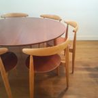 Eetkamer Set Van Hans J. Wegner Voor Fritz Hansen thumbnail 15