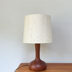 Vintage Teak Houten Tafellamp Van Domus thumbnail 4