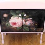 Roze Kast  Met Rozen Van Cornelis Van Spaendonck thumbnail 2