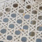 Gezellige Vintage Jaren 70 Design Stoel Van Jonathan Adler Gemaakt Van Riet En Bamboe thumbnail 14