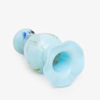 60’s Dalian Glass Co Murano Vaas Lichtblauw Aquarel thumbnail 2