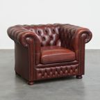 Engelse Rundleren Chesterfield Fauteuil Van Springvale Met Een Luxe Uitstraling thumbnail 7