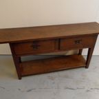 Antieke Franse Sidetable thumbnail 2