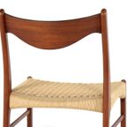 Set 4 Glyngore Arne Wahl Iversen Gs61 Stoelen Vintage Deens 'naerem' thumbnail 4