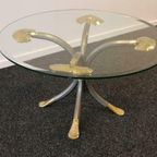 Hollywood Regency Style Coffee Table Superb Condition Goud thumbnail 2