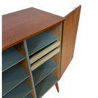 Vintage Kastje Compact Dressoir Jaren 60 Teak Fineer Zweden thumbnail 9