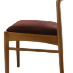 Set Van 4 Niels Bach Stoelen Eetkamerstoelen 'skodsborgskov' Vintage thumbnail 4
