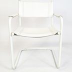 Bauhaus Design - Mart Stam - Visitor Chair - Matteo Grassi - Leer - Buisframe - 70'S thumbnail 2