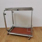 Vintage Mid Century Trolley Barcart Drankenkar Butlerwagen Serveerwagen 1 thumbnail 1