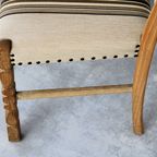 Brutalist Eetkamerstoelen | Vintage Stoelen | Jaren 60 | (6) thumbnail 6