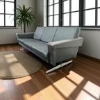 Vintage Jaren 70 Zetel / Canapé / Couch Met Chromen Frame thumbnail 6