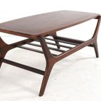 Vintage Salontafel Met Omkeerbaar Blad 'vinkega' thumbnail 3