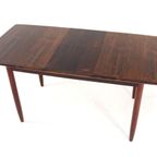 Palissander Verlengbare Vintage Eetkamertafel Tafel 'hasselt' Vintage thumbnail 12