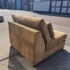 4x6 sofa - X2 Fauteuil Bronze Velours thumbnail 3