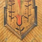Antieke Beschilderde Bruidskast 1815 thumbnail 9