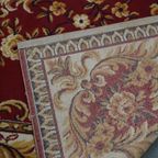 Rood Oosters Vloerkleed Met Onder Andere Gele Bloemen 285x200cm thumbnail 7
