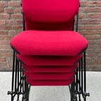 5x Postmoderne Stoelen Van Albert Stoll Voor Giroflex thumbnail 9
