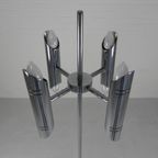 Mid-Century Vintage Space Age Chromen, Staande Lamp, Jaren 60 thumbnail 6