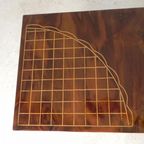 Art Deco Stijl Consoletafel Met Verschillende Soorten Ingelegd Hout thumbnail 19