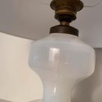 Opaline Glazen Schemerlamp Uit De Jaren 50 thumbnail 3