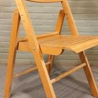 Set Van 2 Vintage Houten Klapstoelen, Ikea thumbnail 5