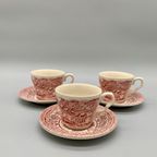 Set Vintage Kop En Schotels Eit Ironstone England 6 Delig thumbnail 6