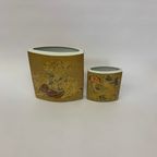 Rare Set Of 2 Bjørn Wiinblad For Rosenthal Vase, 1970’S thumbnail 14