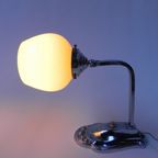 Art Deco Bureaulamp Met Verstelbare Kap thumbnail 7