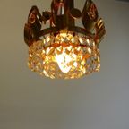 Vintage Lamp Hanglamp Jaren 60 Kleine Kroonluchter Palwa thumbnail 5