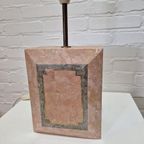 Vintage Roze Marmeren Lamp thumbnail 6