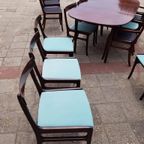 8 Tm 20 Vintage Stoelen Ole Wanscher Danish Dining Chairs thumbnail 14