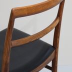 4X Vintage Design Eetkamerstoelen - Arne Vodder Voor Sibast, Palissander | 01275 thumbnail 10