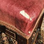 Antieke Modernisme Stoel / Spaanse Art Nouveau Stoel (ca1890) / Modernismo Chair thumbnail 20