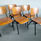 Stapelbare Schoolstoelen Jaren '70 thumbnail 7