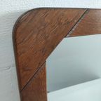 Vintage Jaren 70 Spiegel In Houten Frame thumbnail 7