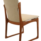 Set Van 4 Vamdrup Eetkamerstoelen 'nyhavn' Vintage thumbnail 2