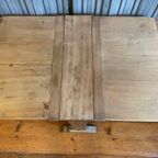 Wijnproeftafeltje Klaptafel Bijzettafel Frans Antiek thumbnail 4