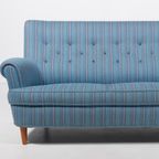 Swedish Modern Elegant Carl Malmsten Sofa ‘home Evening’ By O.h. Sjögren, 1960’s thumbnail 3