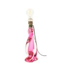 Roze Kristallen Tafellamp Val Saint Lambert Swirl Sixties thumbnail 17