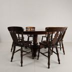 Uitstekende Kwaliteit 19E-Eeuwse Willem Iv Palissander Ontbijttafel Met Kantelblad – Ca. 1820 thumbnail 12