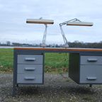 Vintage Bureaulamp Ledu 251 (2X) thumbnail 4